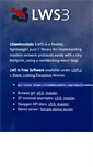 Mobile Screenshot of libwebsockets.org